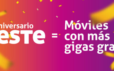 Un aniversario lleno de gigas  para tu Móvil
