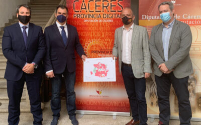 OESTE colabora con la Agenda Digital de Extremadura en el despliegue de fibra óptica